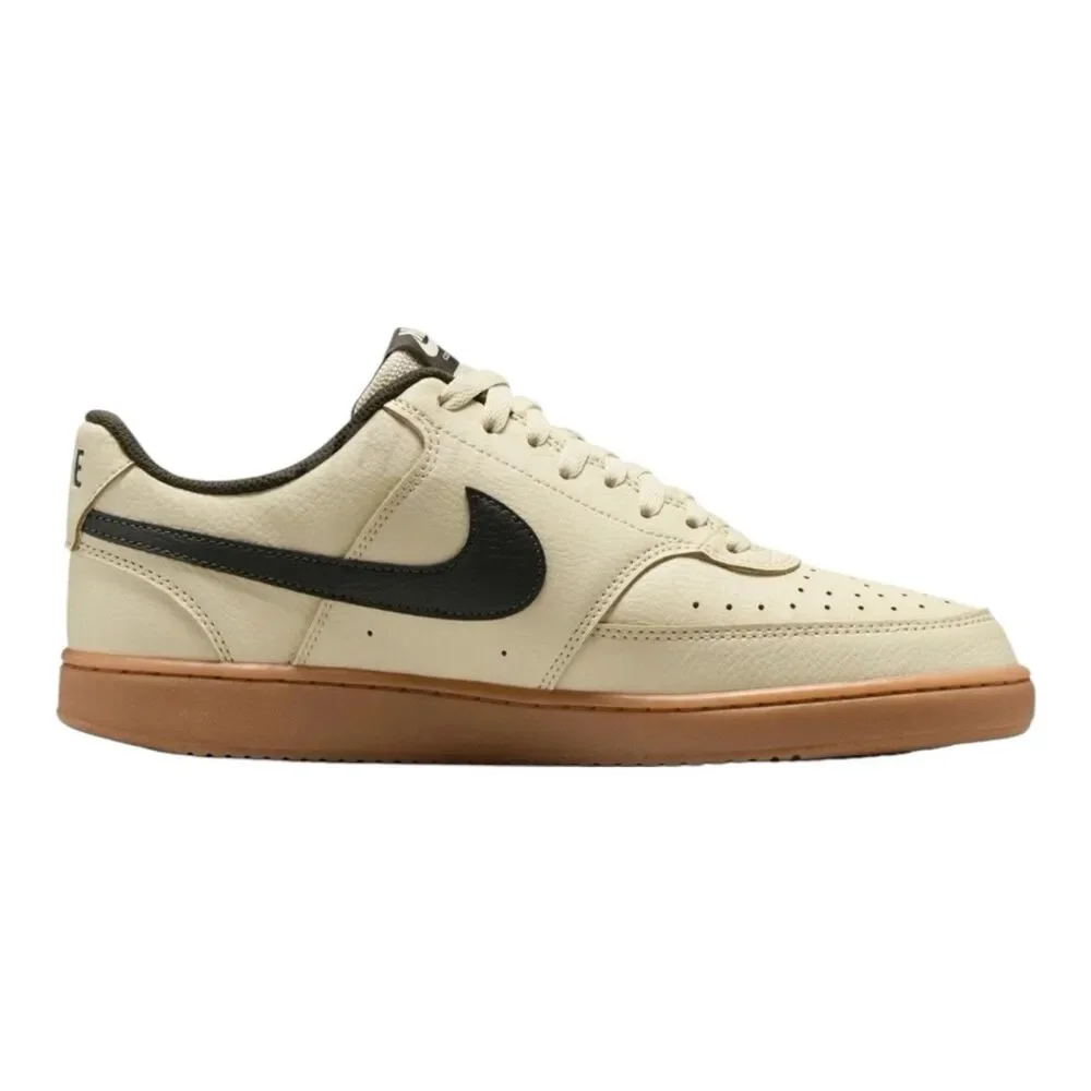 Nike Court Vision Low Light Khaki Sequoia Gum Shoes HV4506-200 Men's Size 9.5
